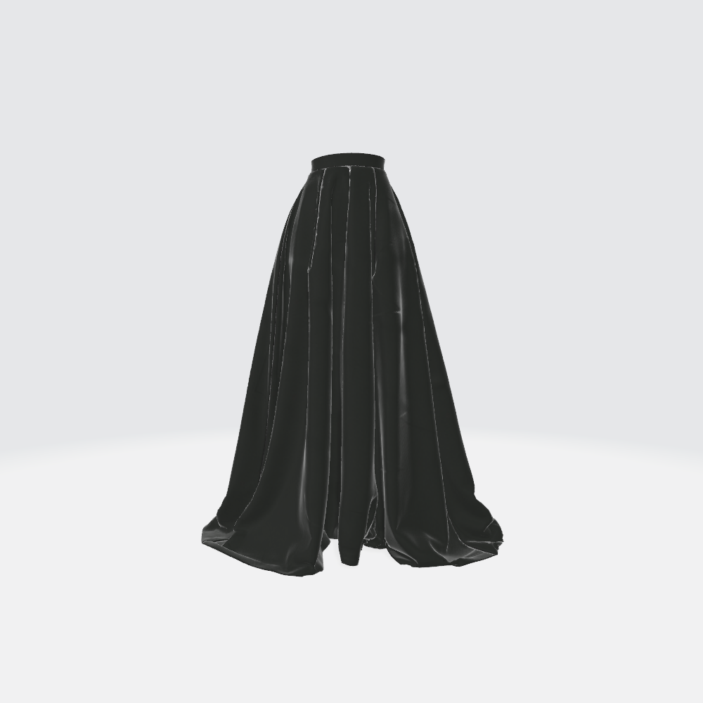 Black Long Skirt