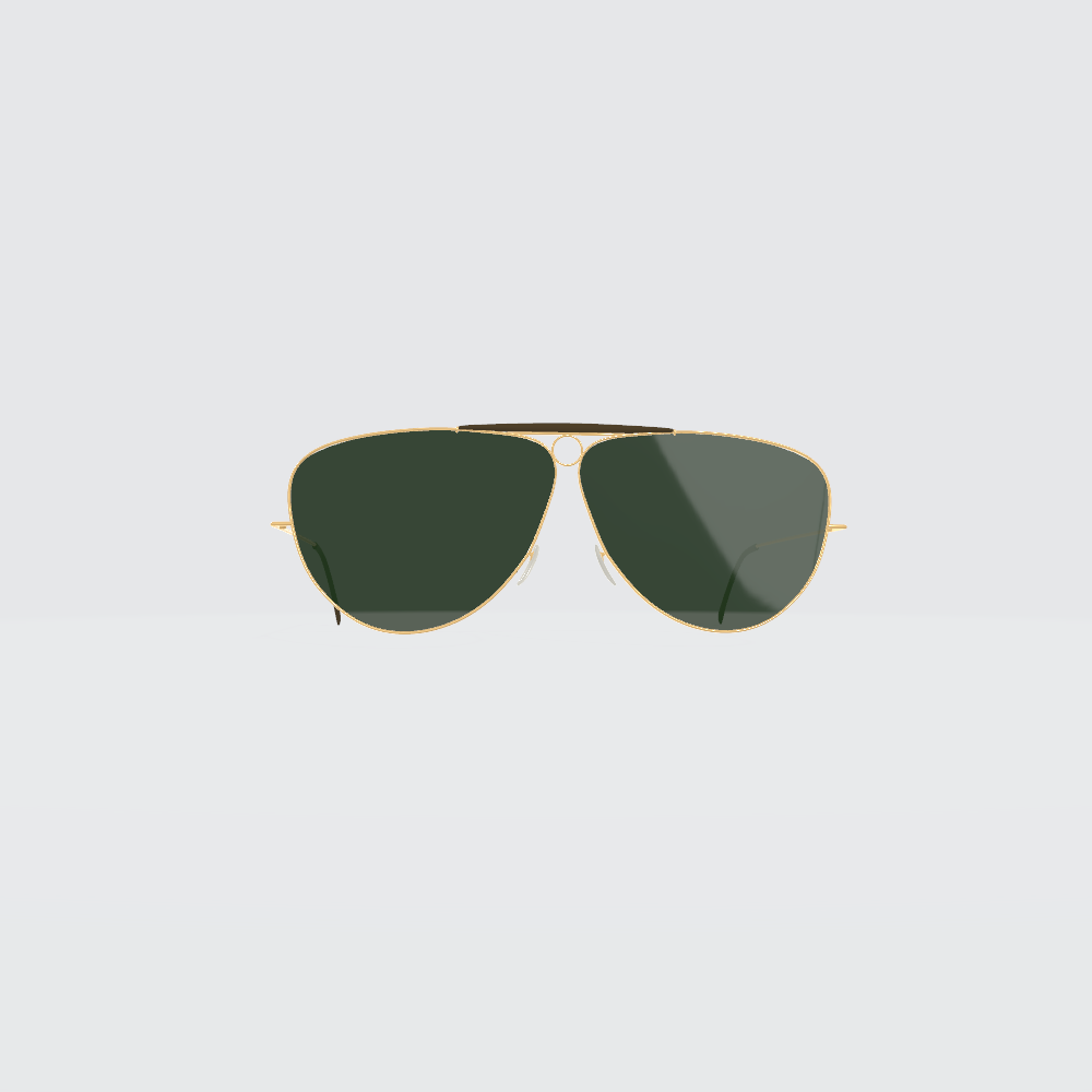 Pilot Green Sunglass 